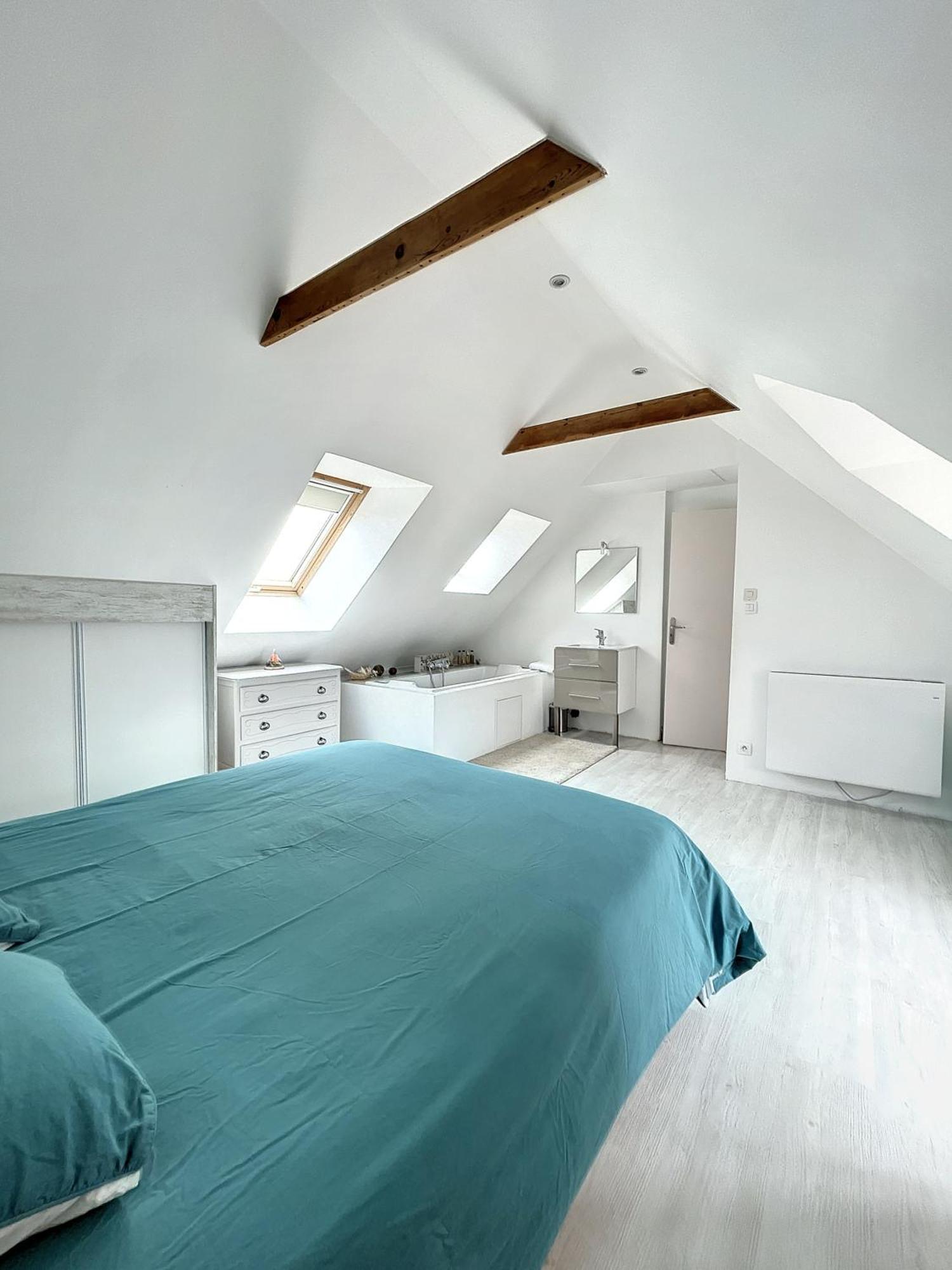 Beau Duplex Et Studio Proche De La Mer دونفيل-ليه-باين المظهر الخارجي الصورة